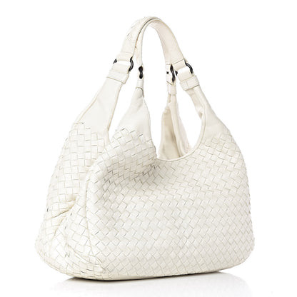 Bottega Veneta Nappa Intrecciato Medium Campana Hobo White 3 of 12