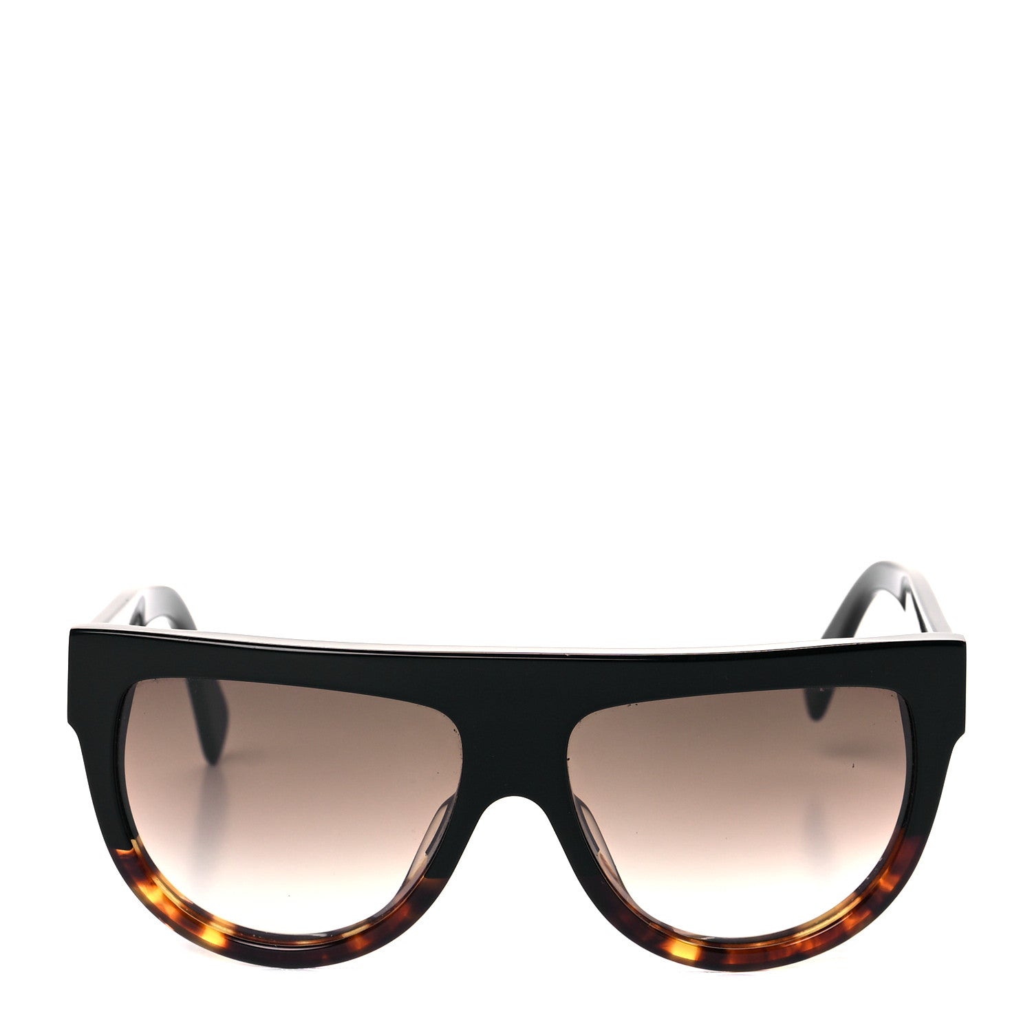 Celine Shadow Sunglasses CL 41026/S Black Havana 4 of 6