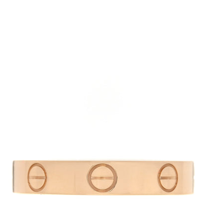 Cartier 18K Yellow Gold 3.5mm LOVE Wedding Band Ring 52 6 1 of 5