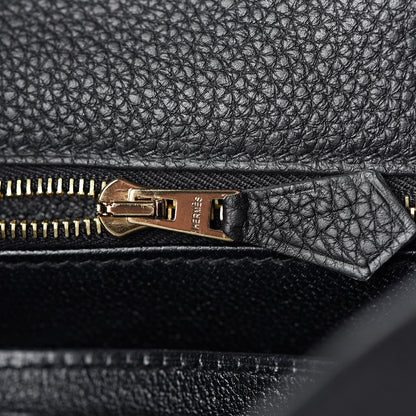 Hermes Togo Kelly Retourne 25 Black 10 of 34