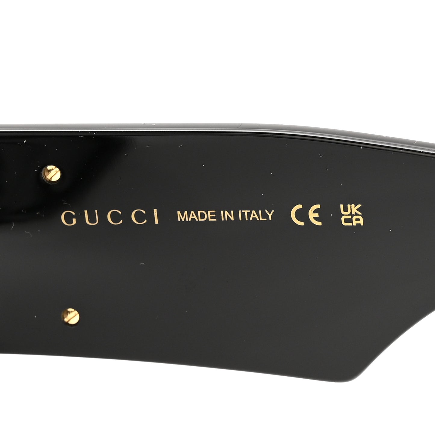 Acetate Square Frame Sunglasses GG0956S Black