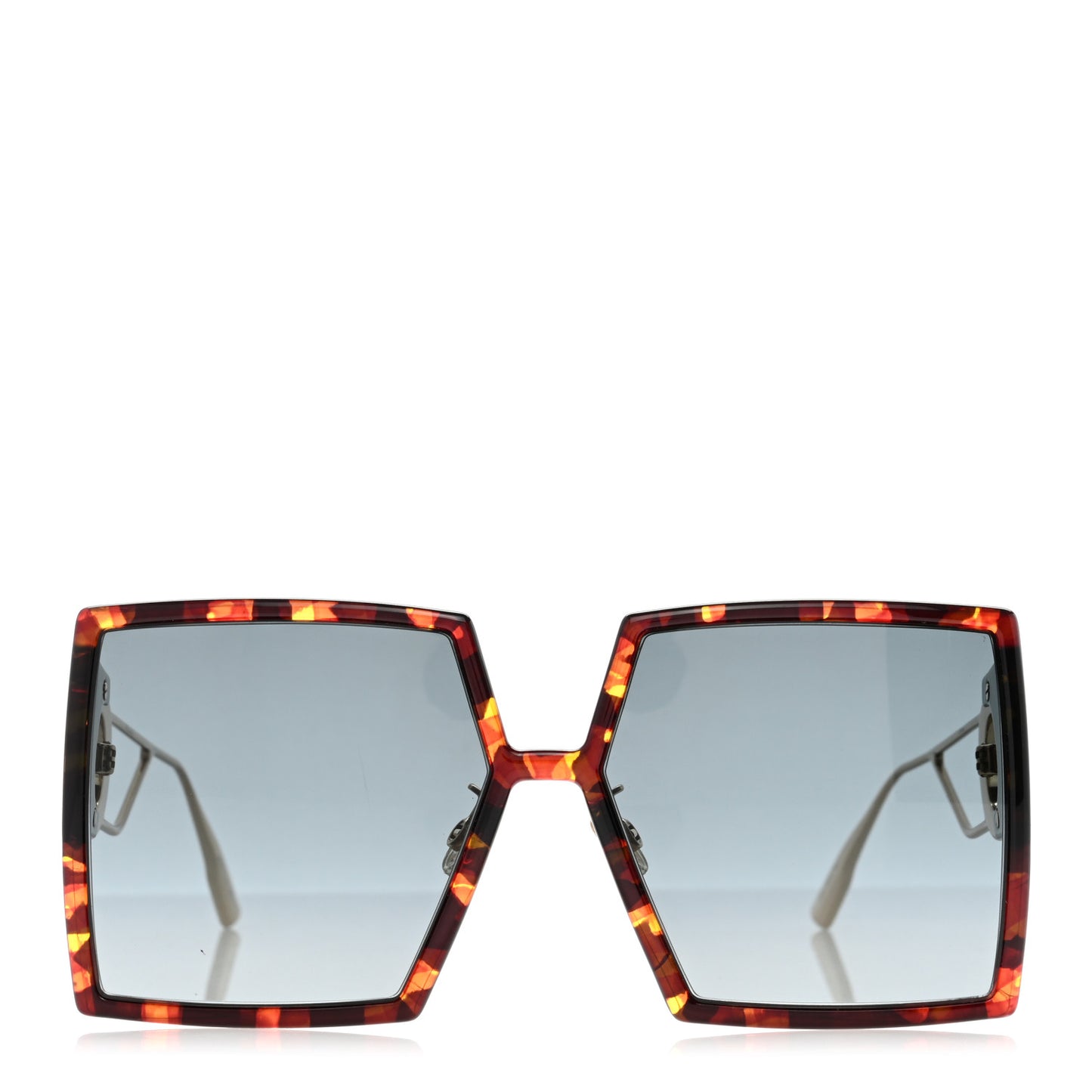 Square 30 Montaigne Sunglasses Tortoise