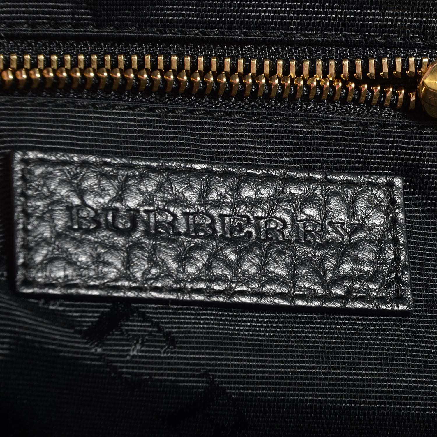 Burberry Heritage Grain Small Orchard Bowling Bag Black 8 of 9