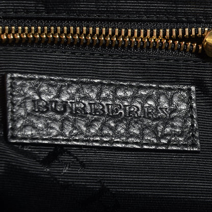 Burberry Heritage Grain Small Orchard Bowling Bag Black 8 of 9