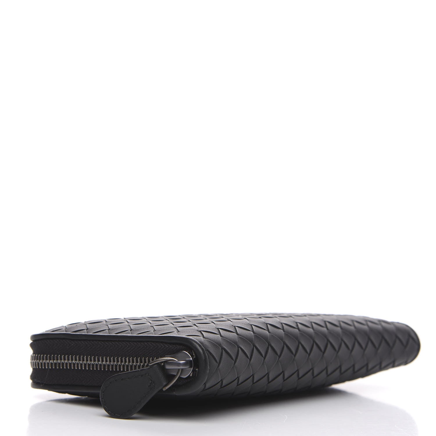 Bottega Veneta Nappa Intrecciato Zip Around Wallet Black 3 of 8
