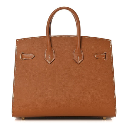 Hermes Epsom Birkin Sellier 25 Gold 4 of 34