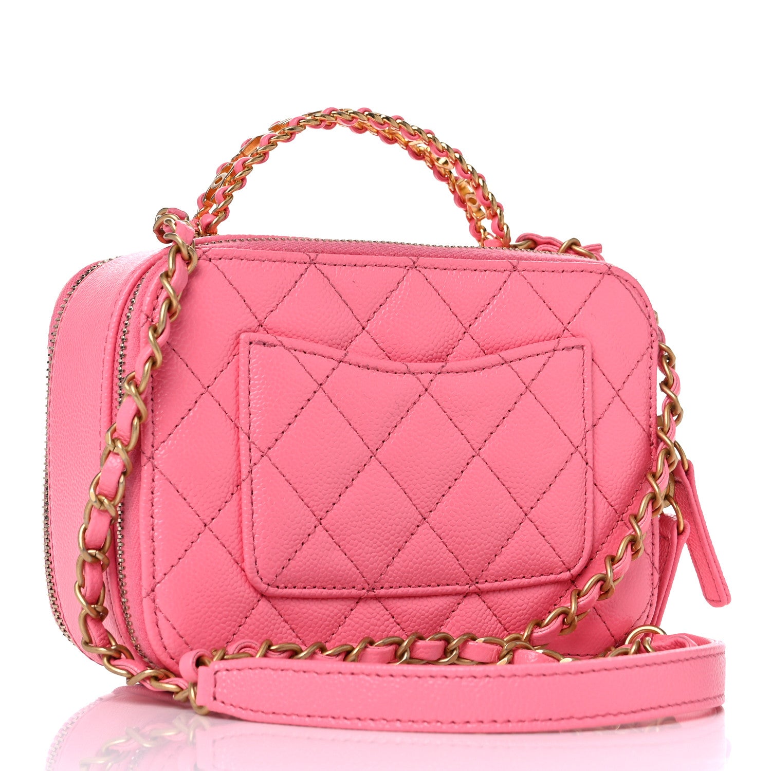 Chanel Caviar Quilted Pick Me Up Mini Vanity Case 3 of 13