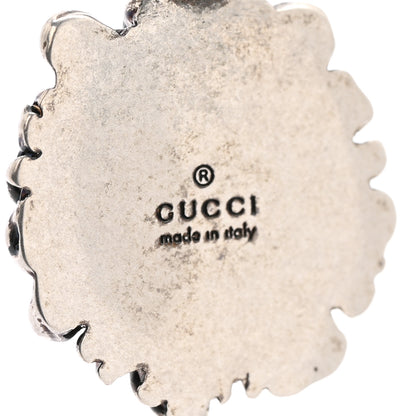 Gucci Metal Lion Head Necklace Silver 7 of 8