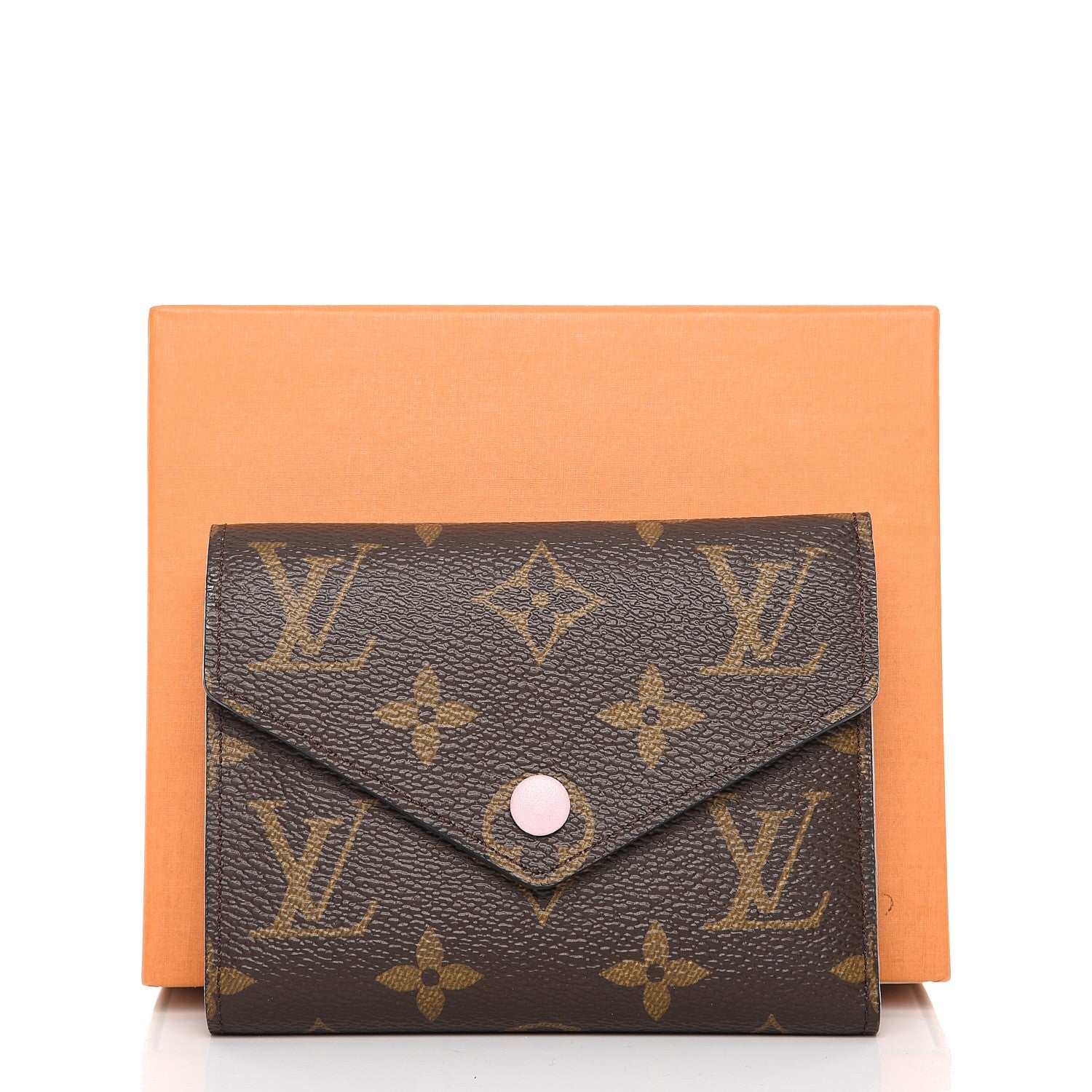 Louis Vuitton Monogram Victorine Wallet Rose Ballerine 8 of 8