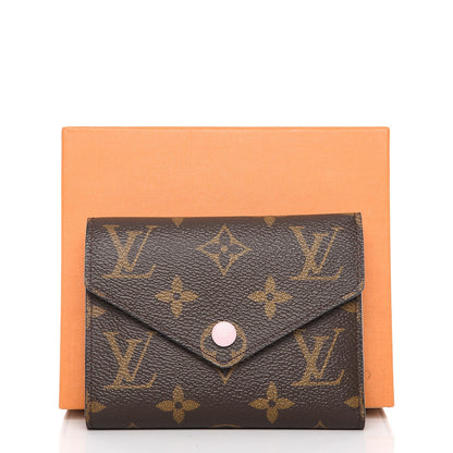 Louis Vuitton Monogram Victorine Wallet Rose Ballerine 8 of 8