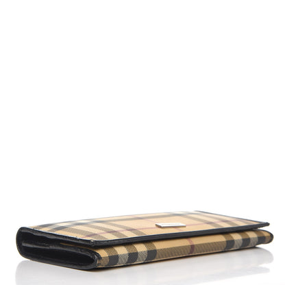 Burberry House Check Continental Wallet Black 4 of 12