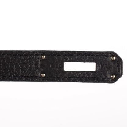 Hermes Taurillon Clemence Jypsiere 28 Black 19 of 19