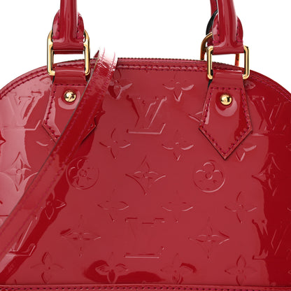 Louis Vuitton Vernis Alma BB Rose Indien 8 of 12