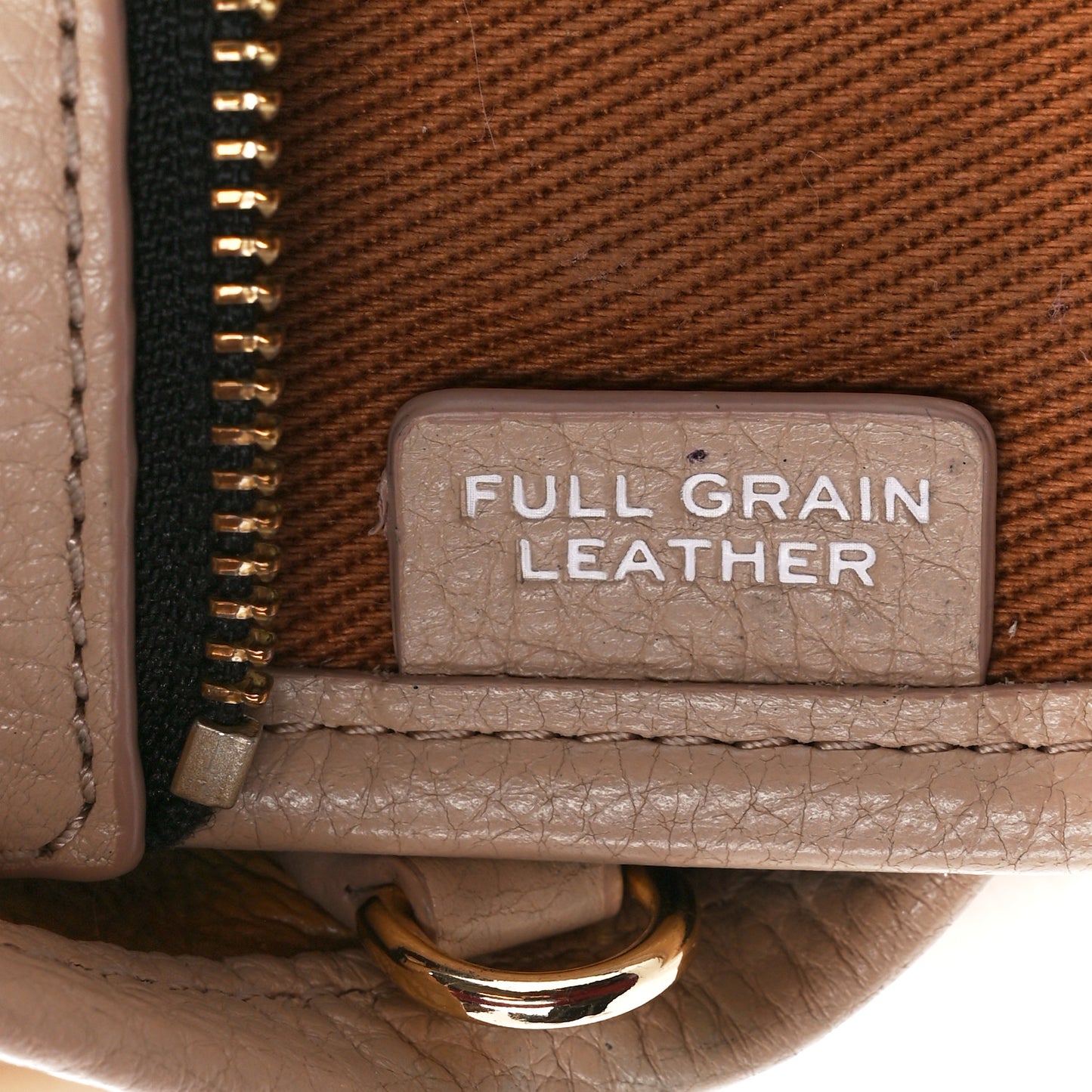 Grained Calfskin Small The Tote Bag Twine