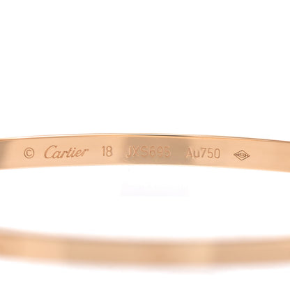 Cartier 18K Yellow Gold Small LOVE Bracelet 18 4 of 5