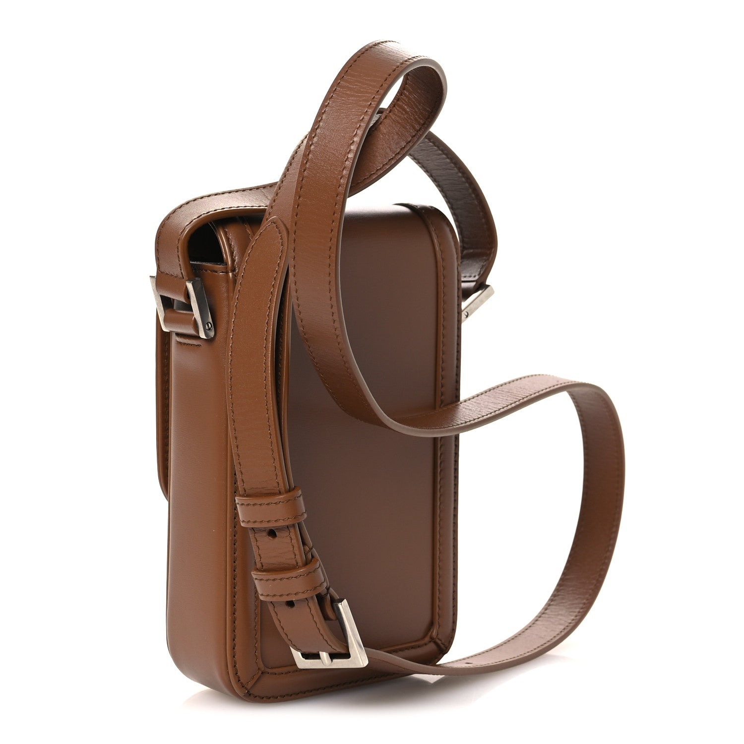 Saint Laurent Smooth Calfskin Mini Solferino Satchel Fox 1872081