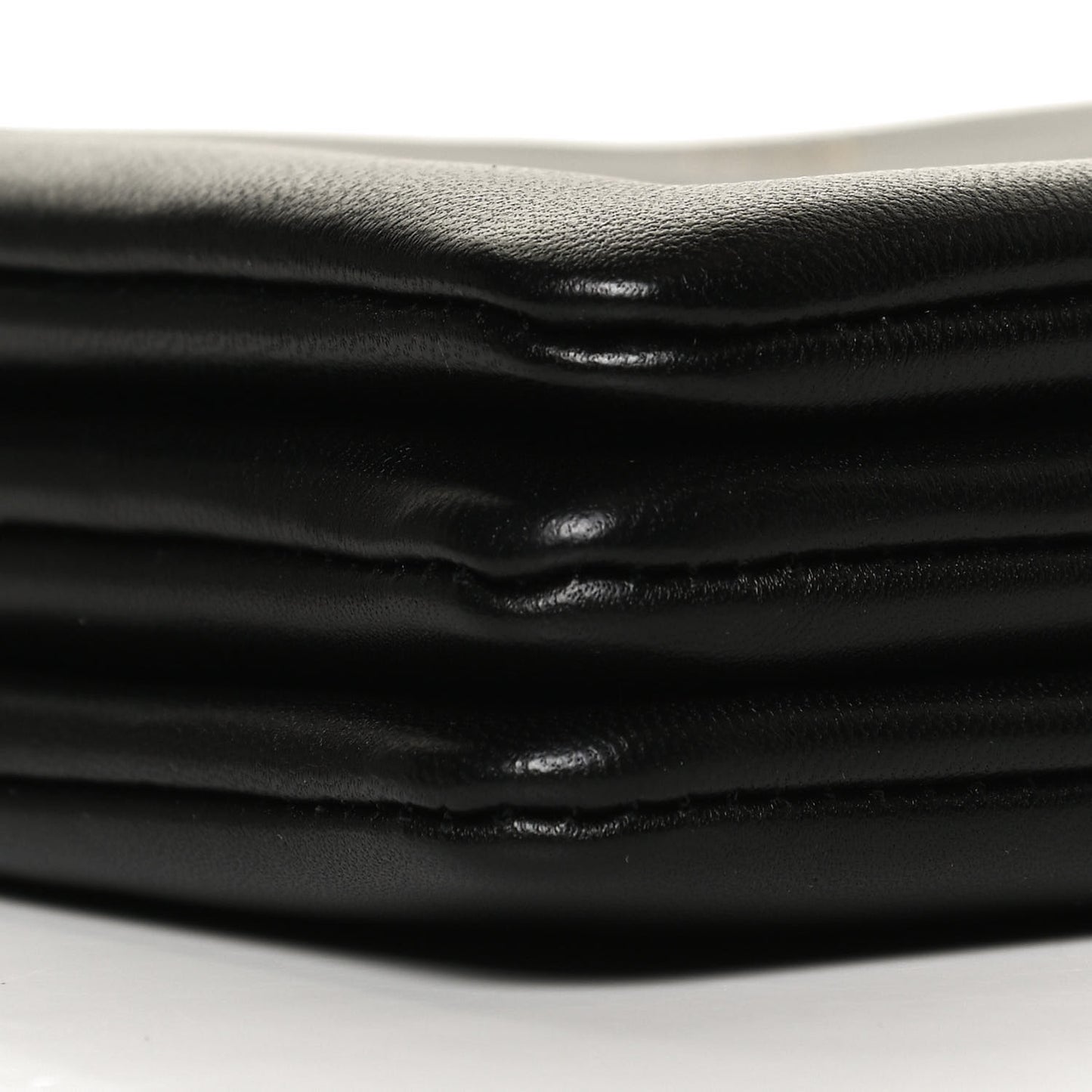 Lambskin Small Trio Crossbody Bag Black
