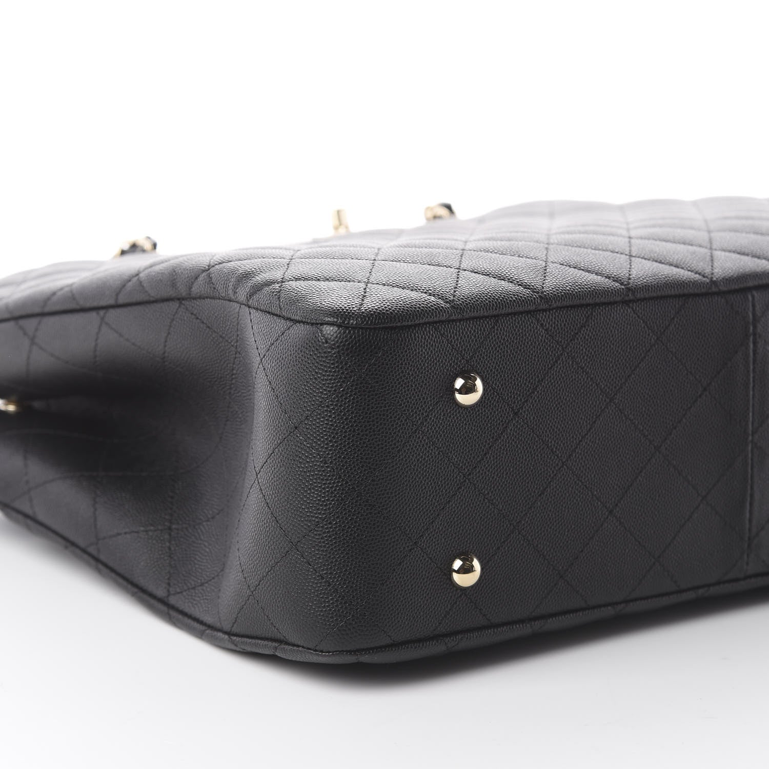 Chanel Caviar Quilted Large Shopping Tote Black 5 of 9