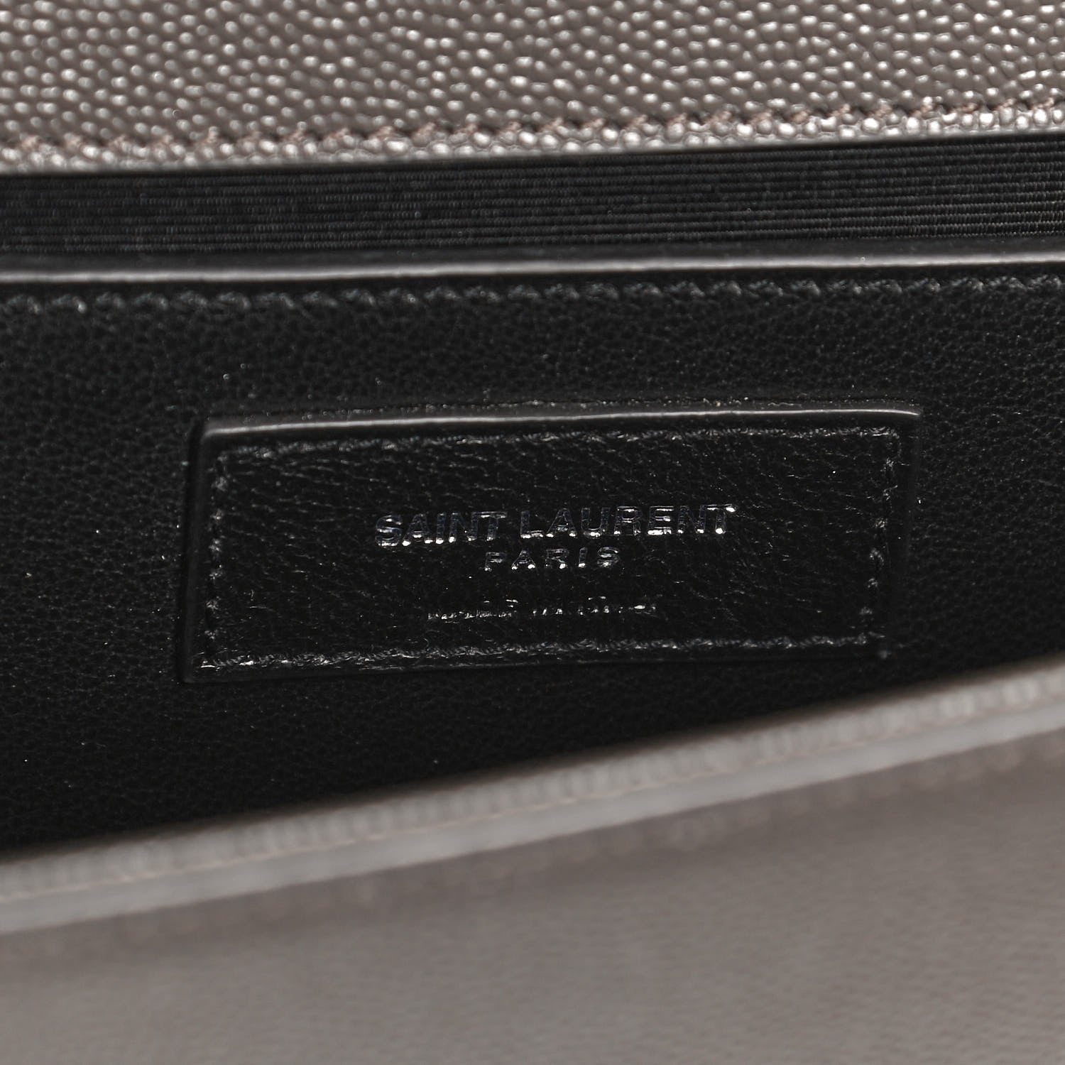Saint Laurent Grain De Poudre Small Classic Monogram Kate Tassel Satchel Earth 5 of 9