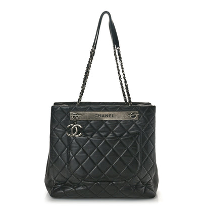 Chanel Lambskin Quilted Trendy CC Tote Black 1 of 11