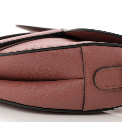 Christian Dior Grained Calfskin Saddle Bag With Strap Rust 10 of 10