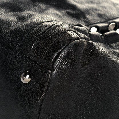 Chanel Glazed Caviar Modern Chain Tote Black 5 of 13