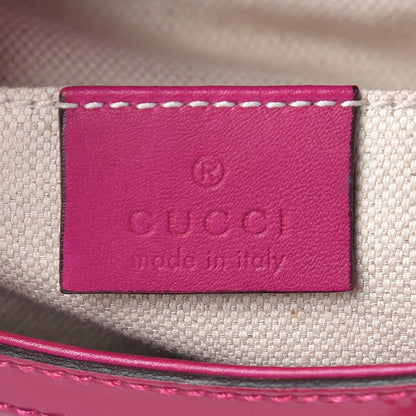 Gucci Patent Microguccissima Small Nice Messenger Bag Bright Bouganville 6 of 19