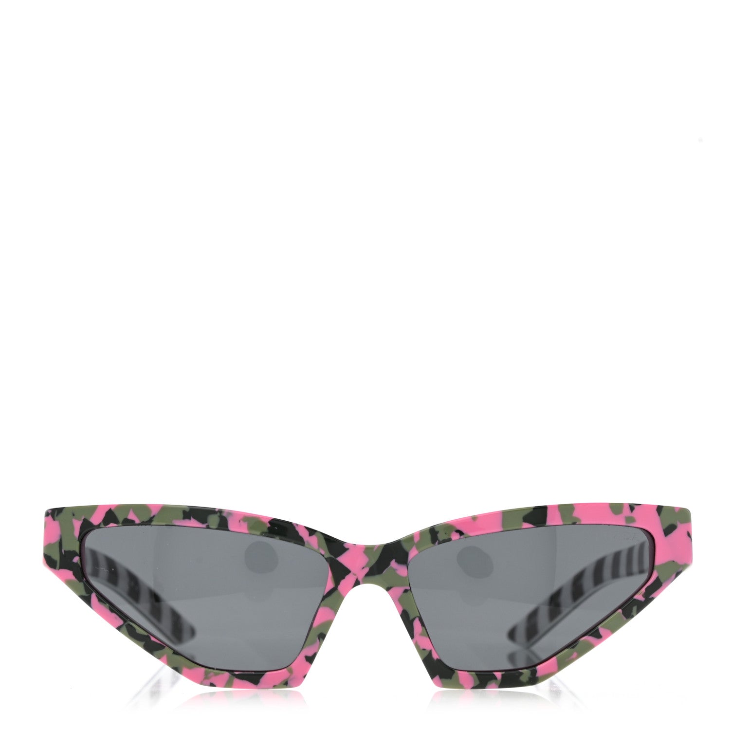 Prada Cat Eye Sunglasses SPR 12V Pink 2 of 8