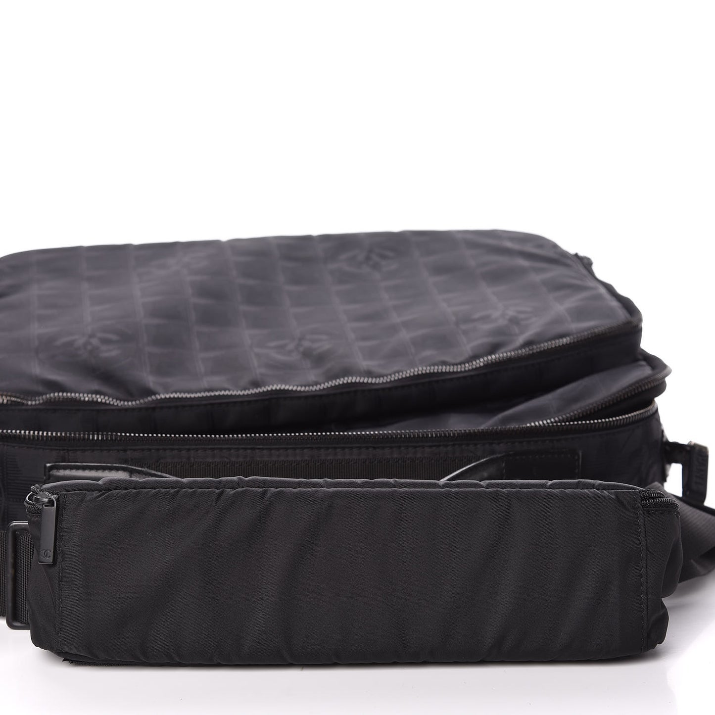 Nylon Travel Laptop Briefcase Black