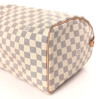 Louis Vuitton Damier Azur Speedy 30 8 of 9