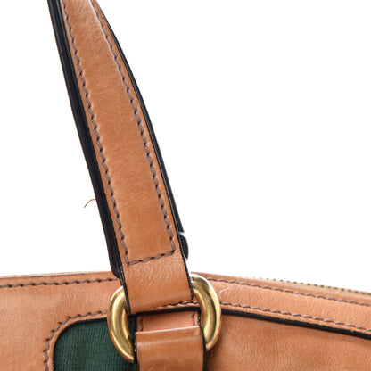 Gucci Calfskin Web Medium Rania Top Handle Bag Khaki 15 of 20