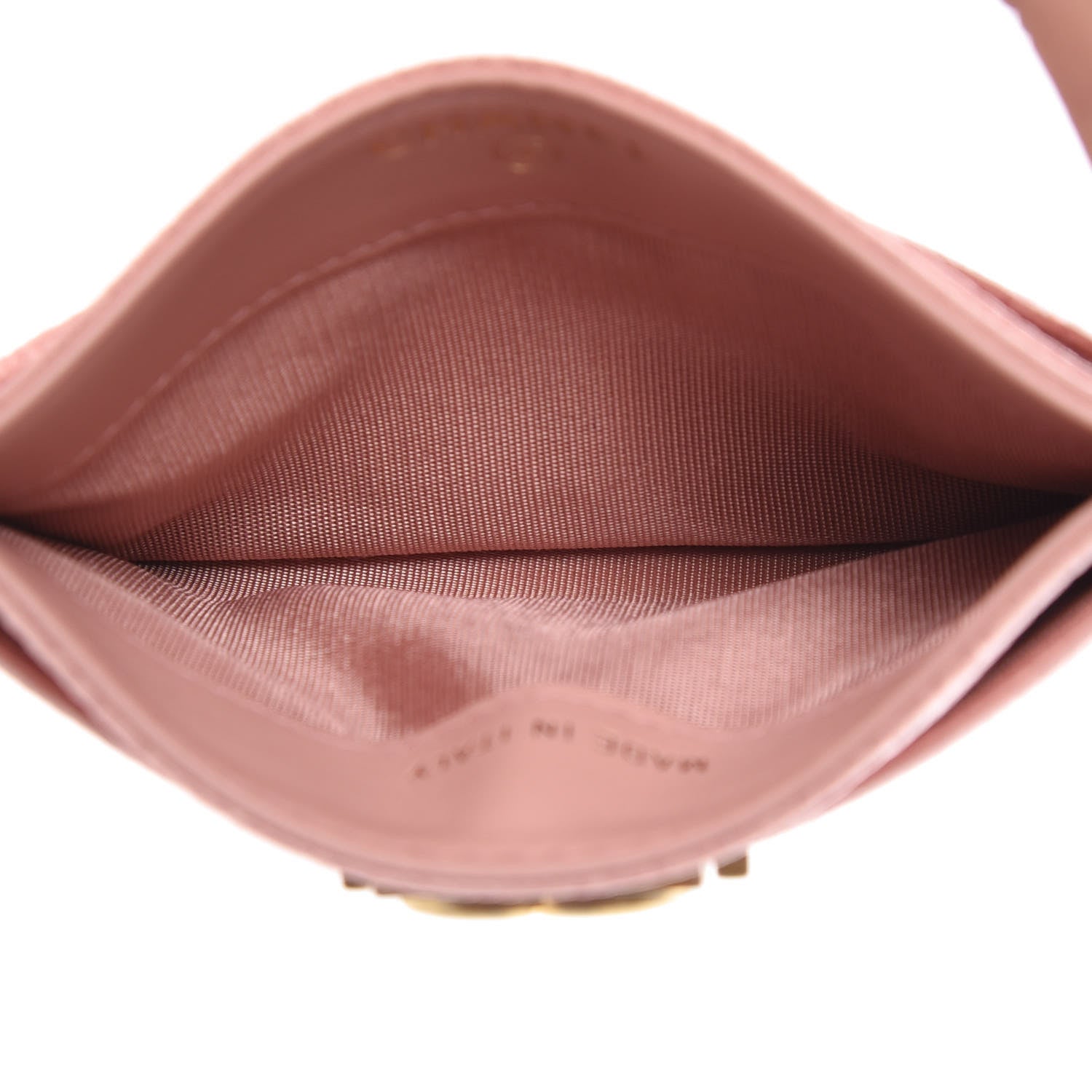 Chanel Caviar Quilted Boy Card Holder Light Pink 5 of 9