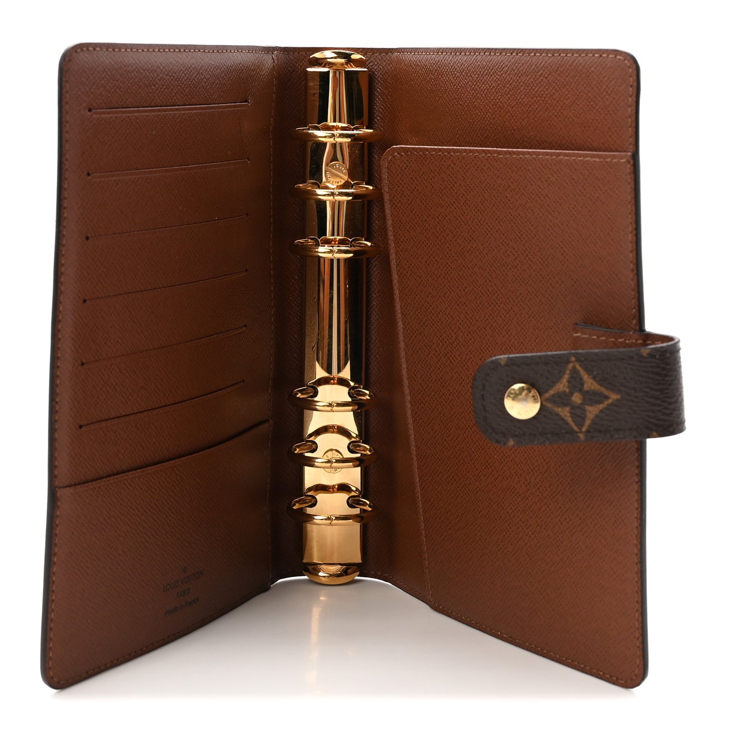 Monogram Medium Ring Agenda Cover