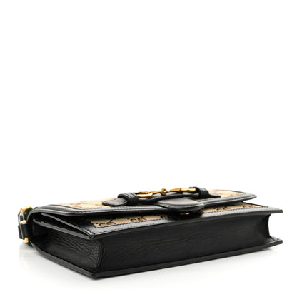 Gucci Monogram Lady Web Convertible Wallet Black 4 of 11