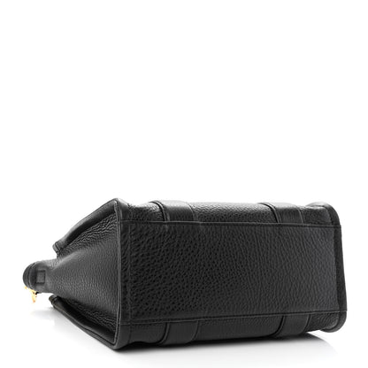 Marc Jacobs Grained Calfskin Small The Tote Bag Black 3 of 10