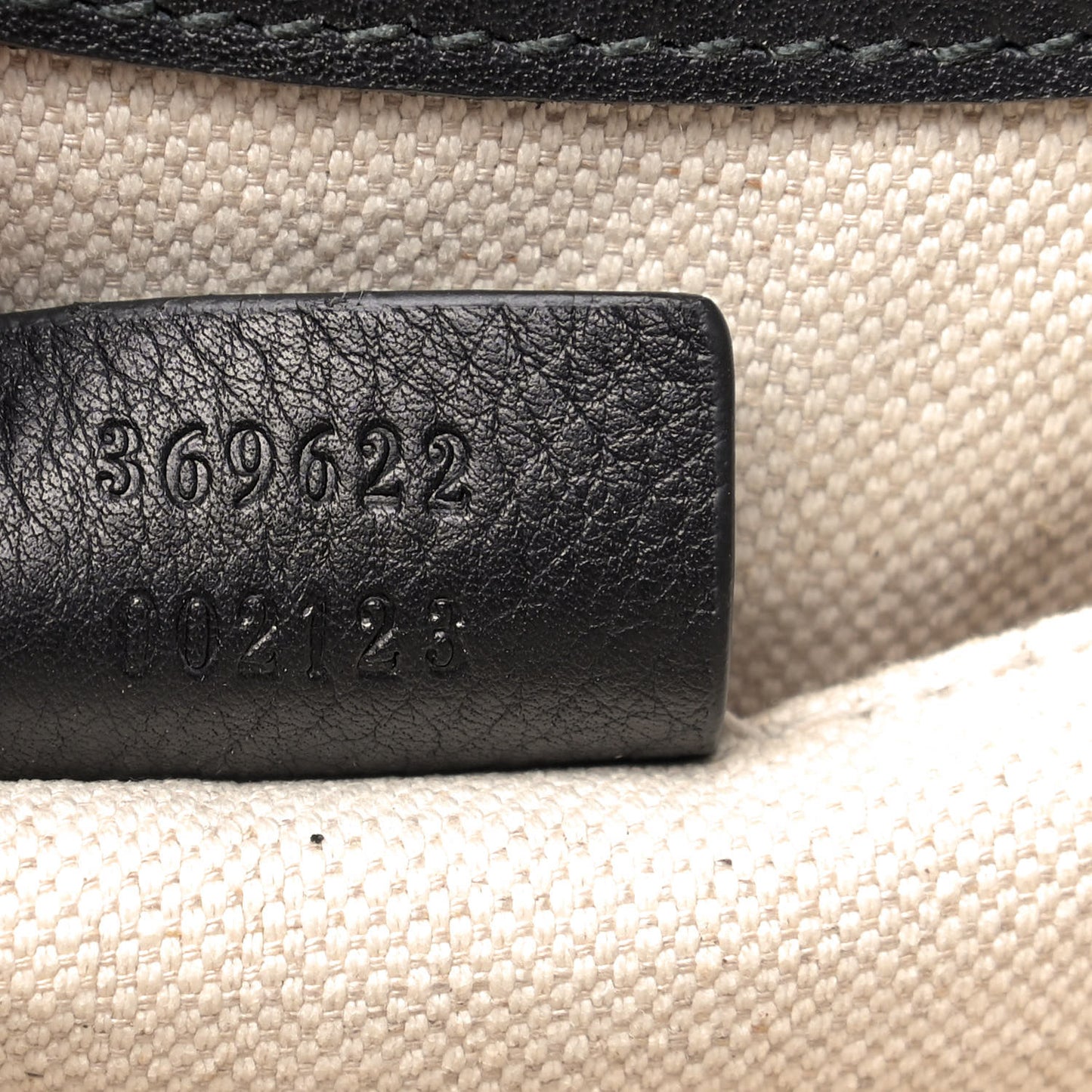 Guccissima Mini Emily Shoulder Bag Black