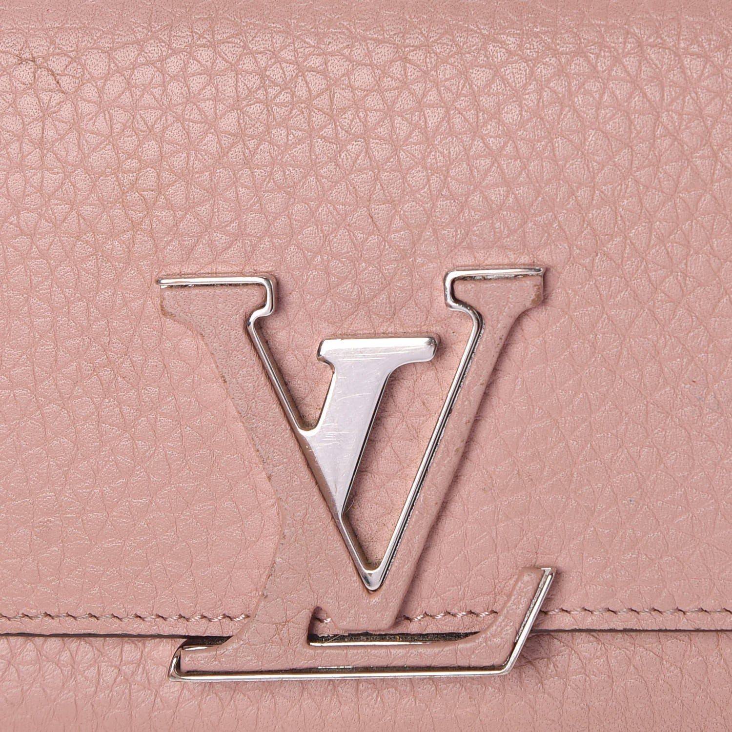 Louis Vuitton Taurillon Capucines Wallet Magnolia 8 of 9