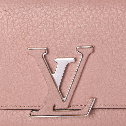 Louis Vuitton Taurillon Capucines Wallet Magnolia 8 of 9