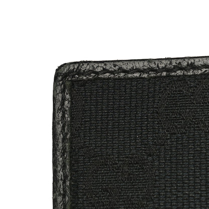 Gucci Monogram Grained Calfskin Ladies Web Continental Wallet Black 19 of 22