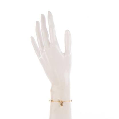 Cartier 18K Yellow Gold 7 Diamond D'Amour Station Bracelet 2 of 4
