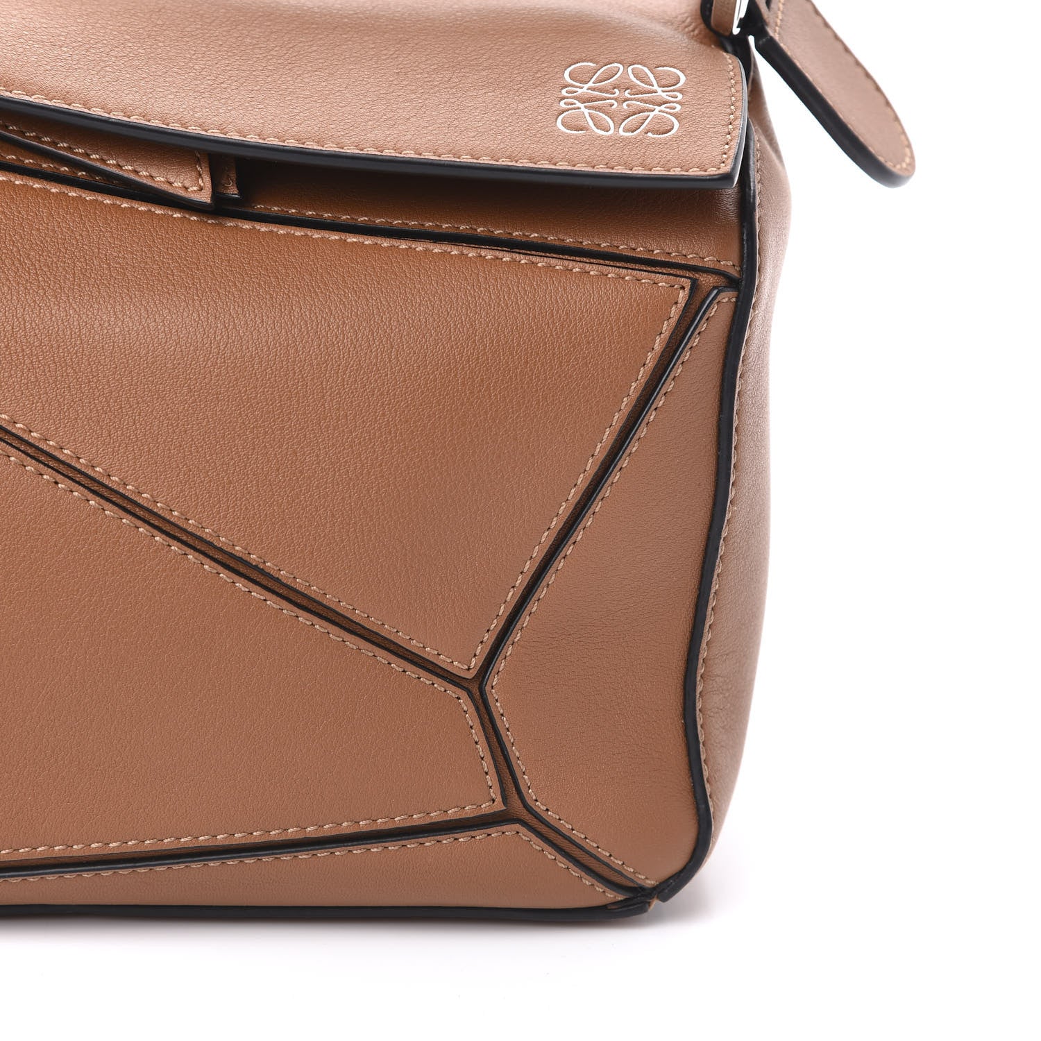 Loewe Calfskin Small Puzzle Bag Tan 9 of 9