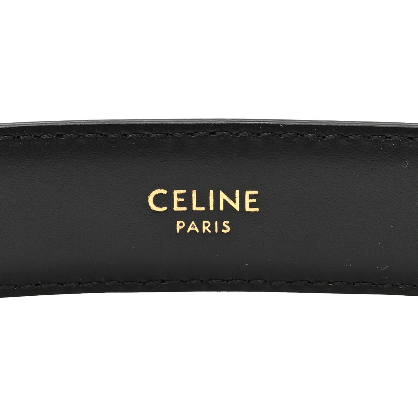 Box Calfskin Medium 25mm Triomphe Belt 75 30 Black
