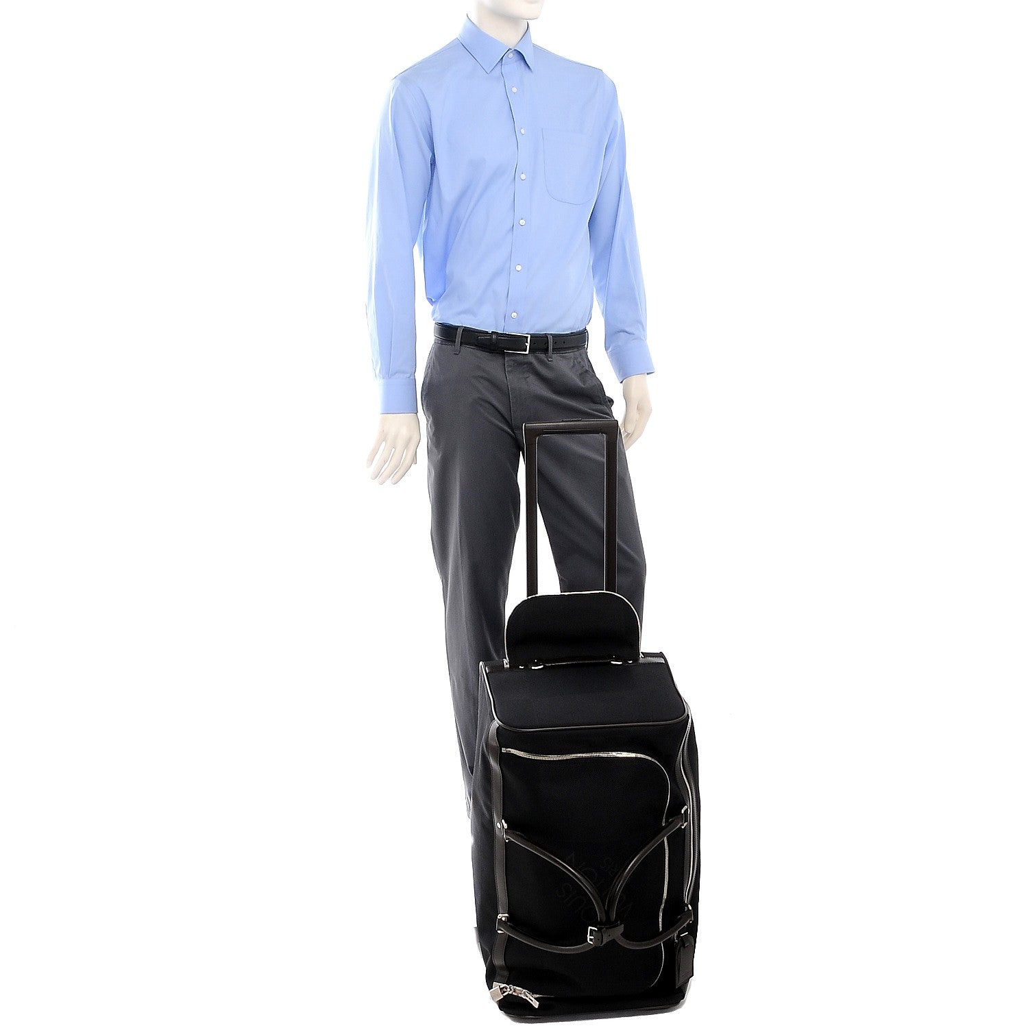 Louis Vuitton Damier Geant Eole 60 Rolling Luggage 2 of 17