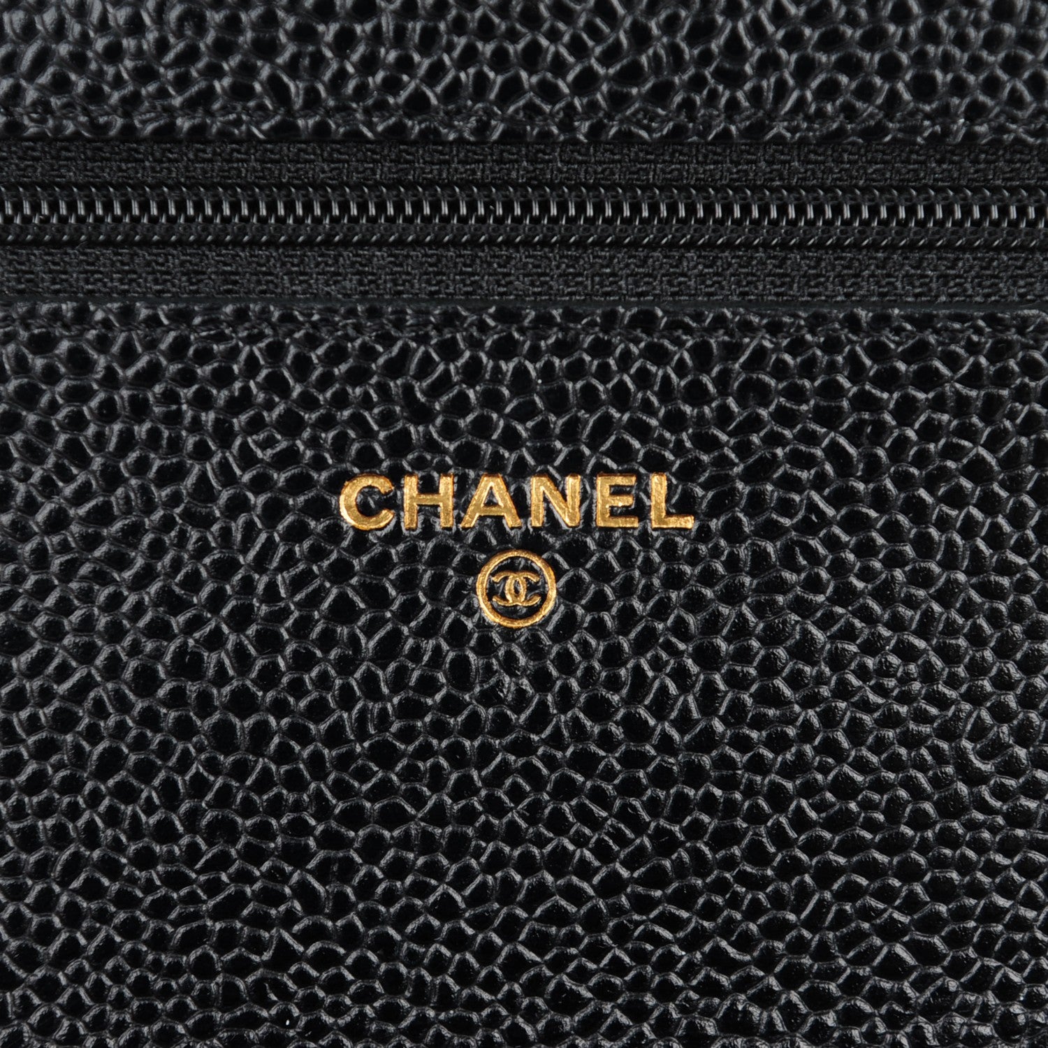 Chanel Caviar Quilted Wallet On Chain WOC Black 6 of 9