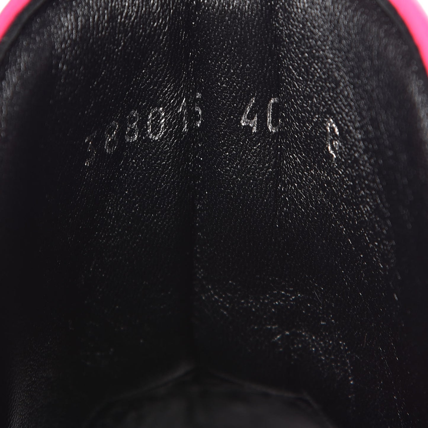 Calfskin Womens High Top Sneakers 40 Black Neon Green Pink