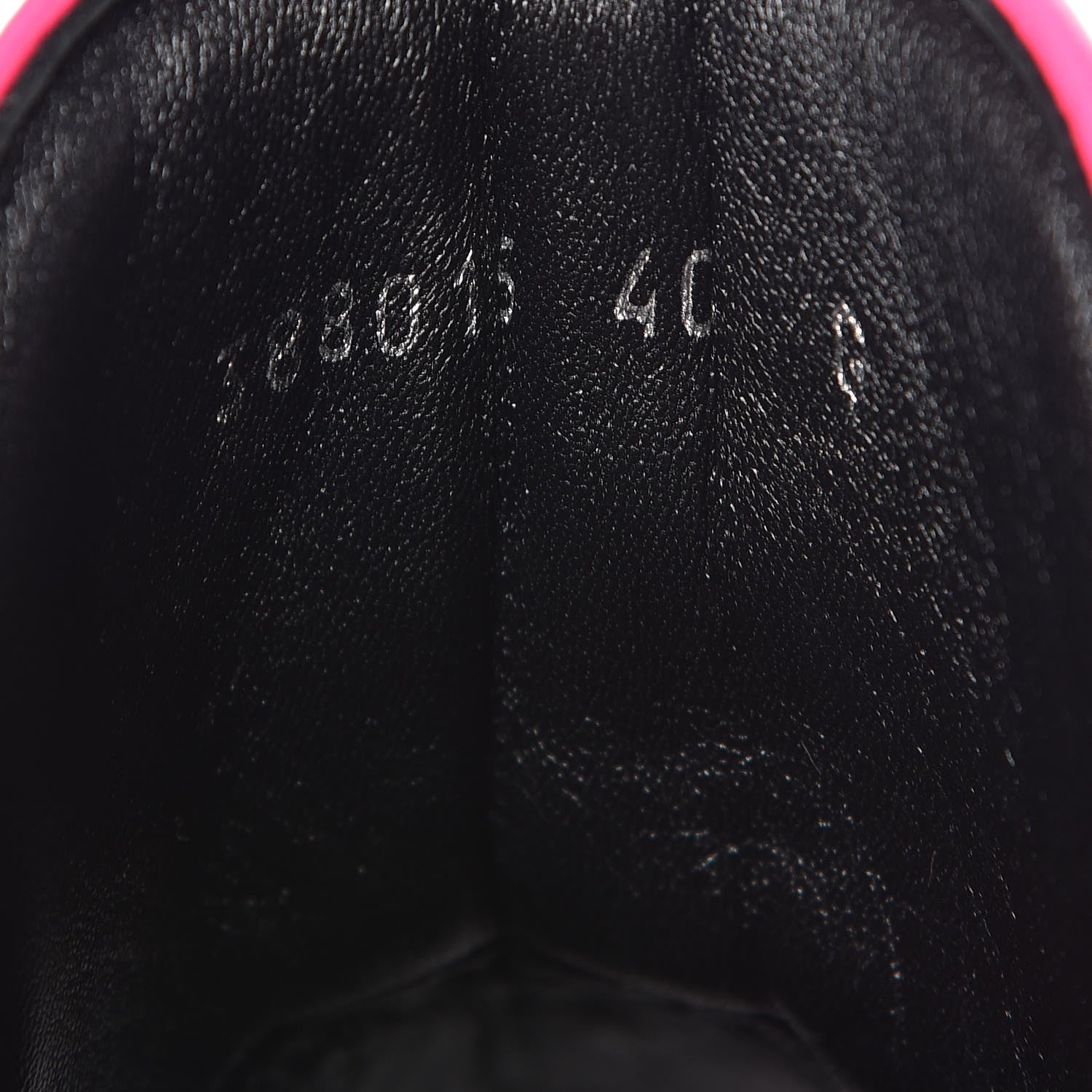 Gucci Calfskin Womens High Top Sneakers 40 Black Neon Green Pink 7 of 9