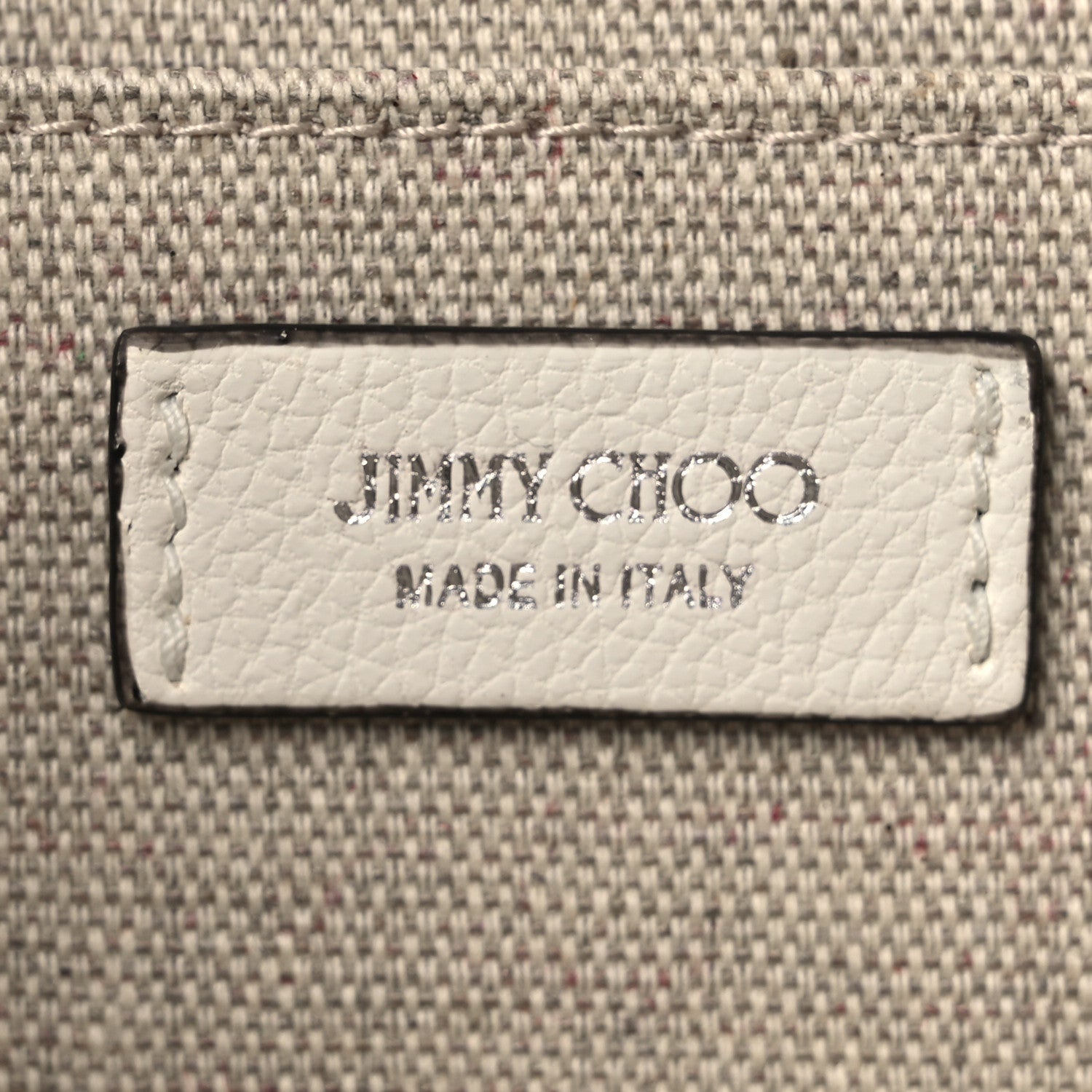 Jimmy Choo Calfskin Crystal Cheri Clutch White 1825254 – FASHIONPHILE