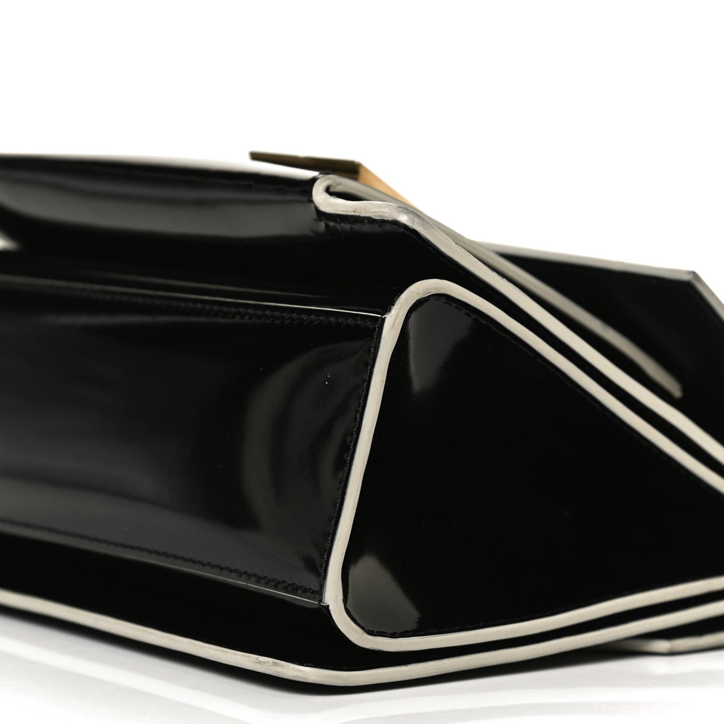 Spazzolato Small GV3 Shoulder Bag Black