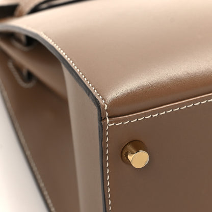 Hermes Tadelakt Kelly Sellier 28 Etoupe 9 of 14
