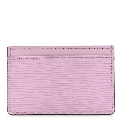 Louis Vuitton Epi Card Holder Lilac 1 of 8